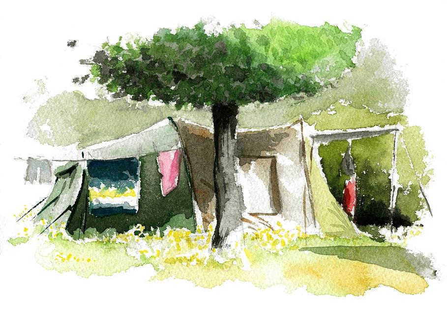 Camping à Bagnoles-de-l'Orne